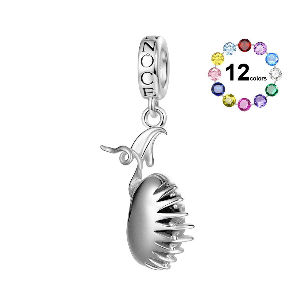Venus flytrap Birthstone Pendant