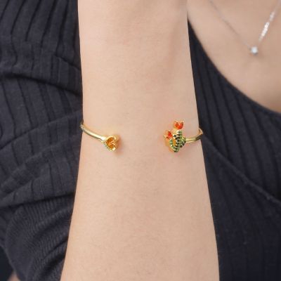 Blooming Cactus Bangle