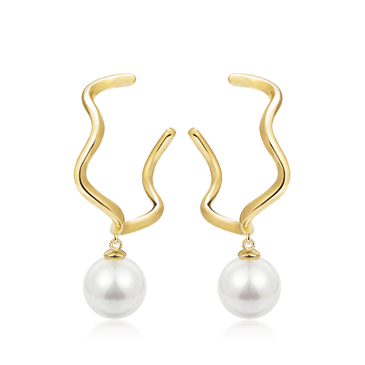 Pearl Dangle Earrings