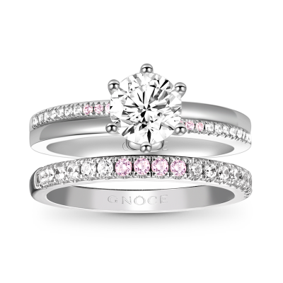 Clear Round Ring Set