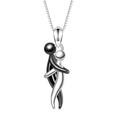 Lover Embraces Necklace