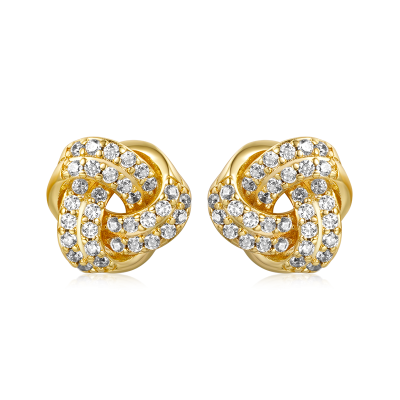 Love Knot Stud Earrings