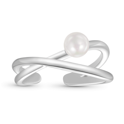 Wrap Pearl Band Ring