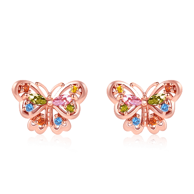 Butterfly Stud Earrings