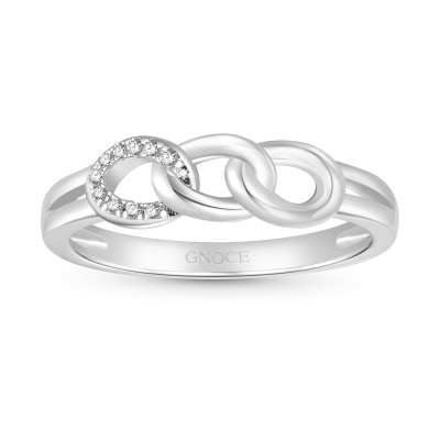 Three Open Circle Ring