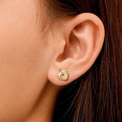 Love Knot Stud Earrings