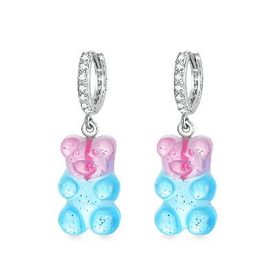 Gummy Bear Hoop Earrings