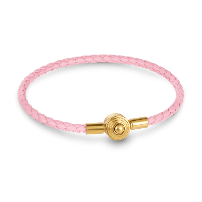 Pink Snap Basic Bracelet