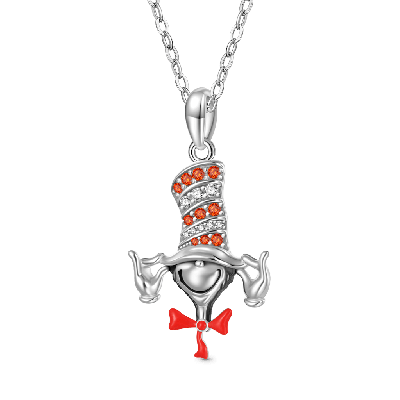 The Cat in the Hat Necklace