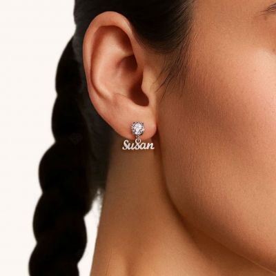 Personalized Birthstone Earrings