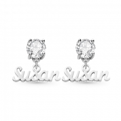 Personalized Birthstone Earrings
