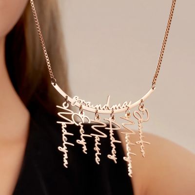 Family Names Necklace