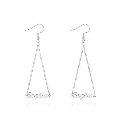 Personalized Name Earrings
