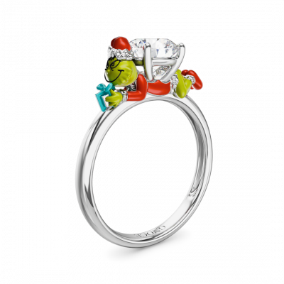 Grinch Hug Ring