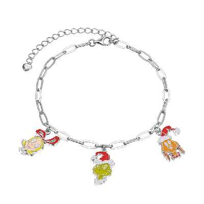 Grinch Chain Bracelet