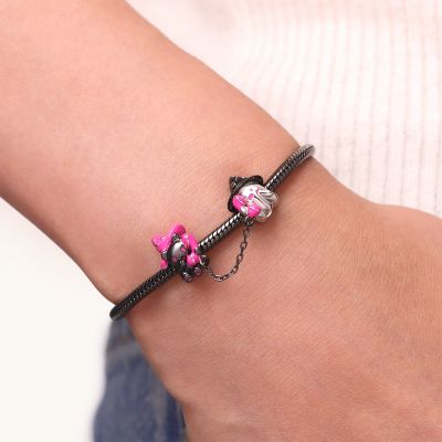 Cat & Ghost Phone Call Charm