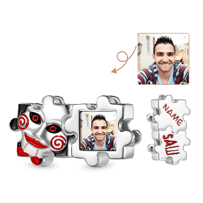 Billy Engravable Photo Charm