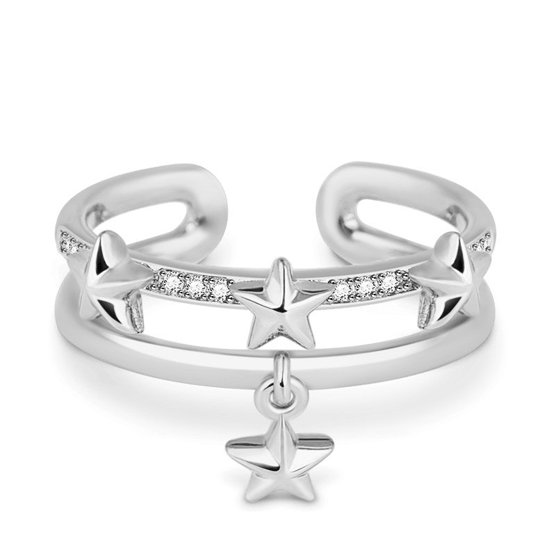 Star Adjustable Ring