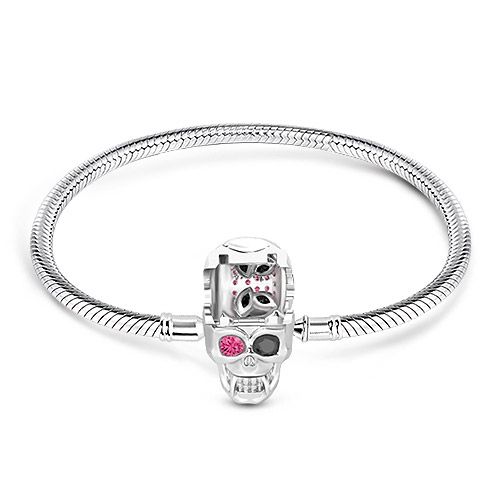 Skull Clasp Bracelet
