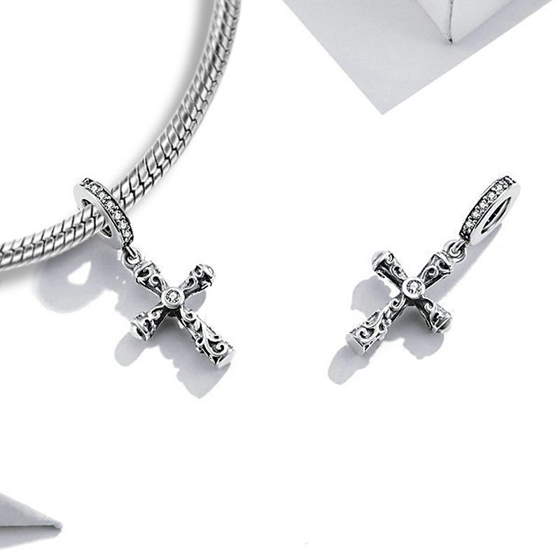 Retro Cross Pendant