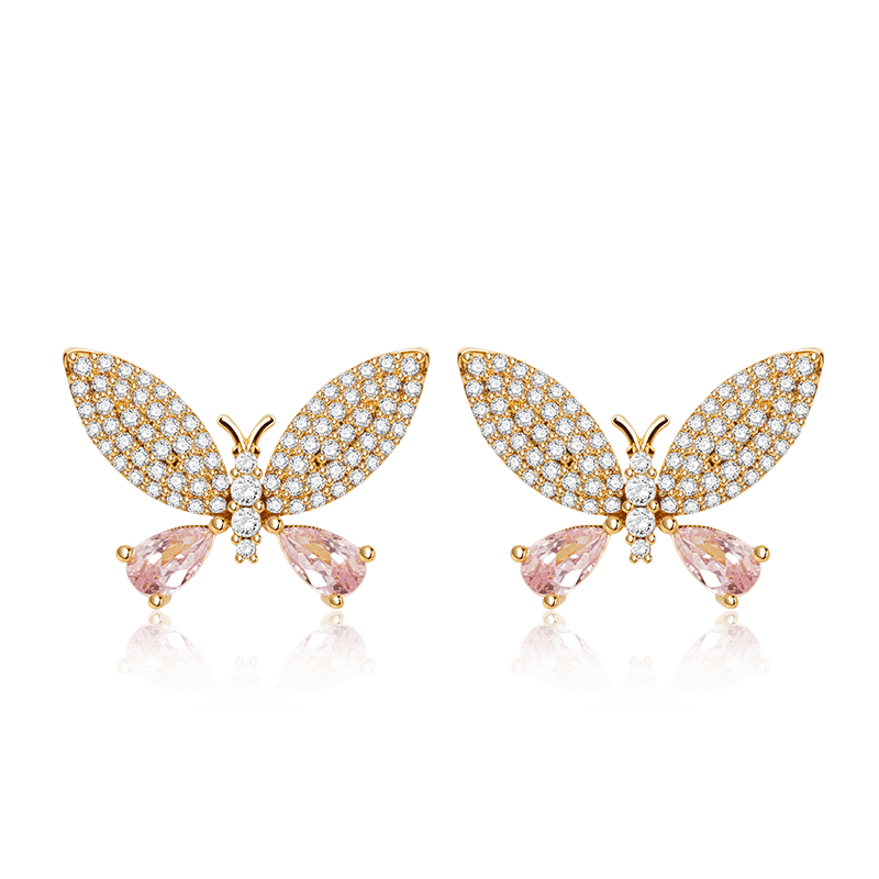 Butterfly Stud Earrings