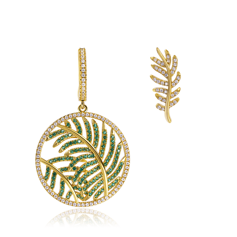 Leaves Dangle Earrings