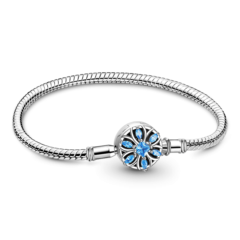 Blue Flower Basic Bracelet