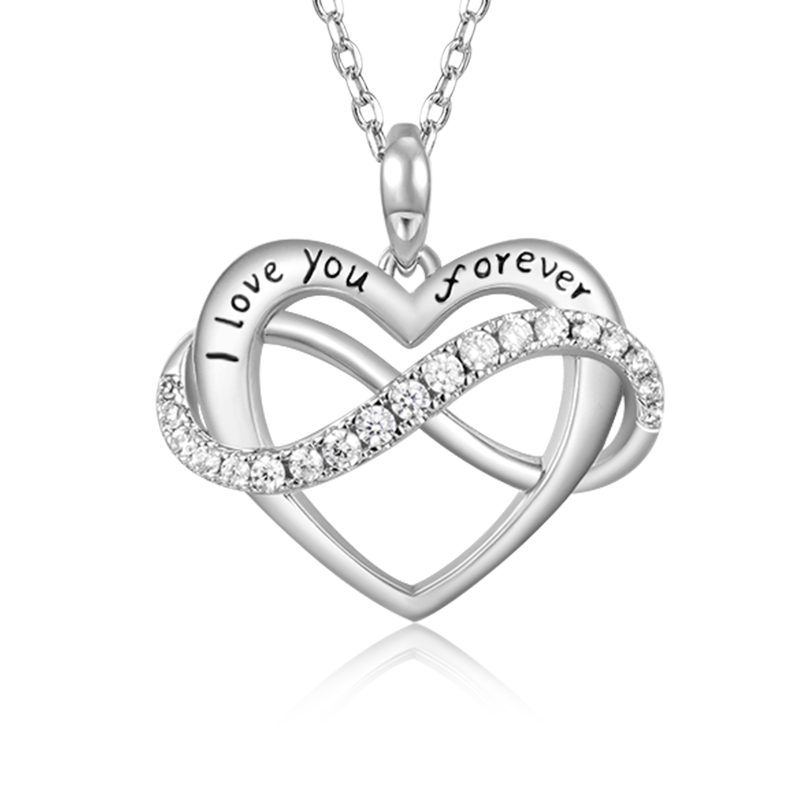 Infinite love Heart Necklace