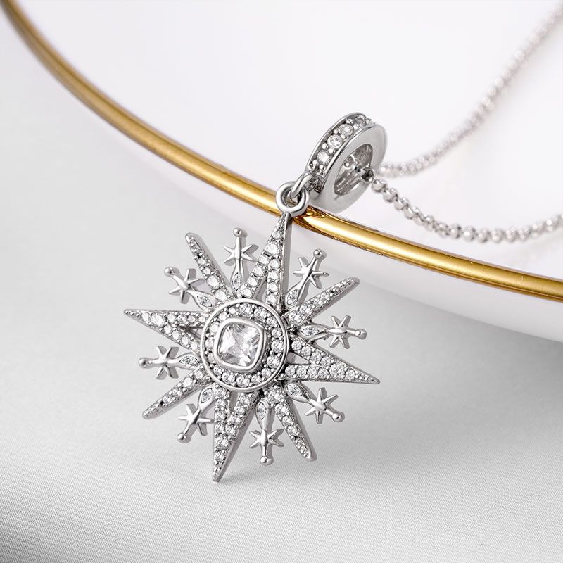 Eight-pointed Star Necklace