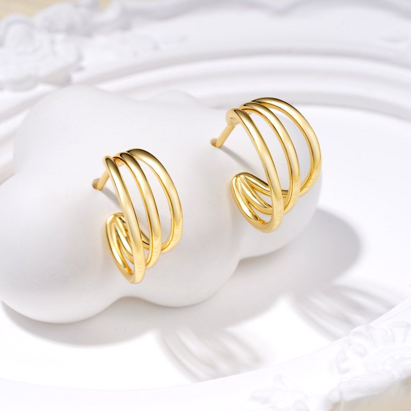 Echo Hoops Earrings