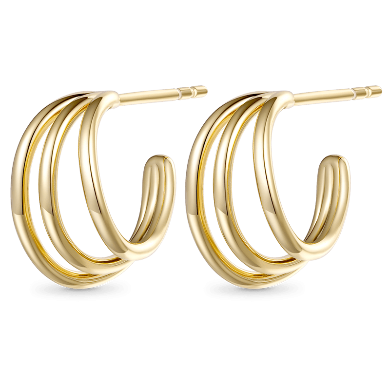 Echo Hoops Earrings
