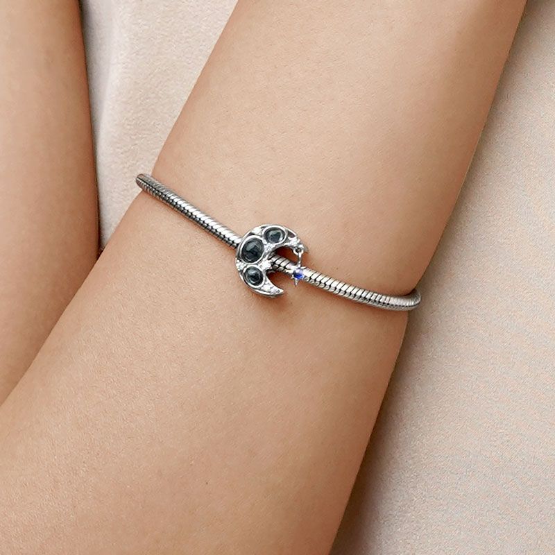 Moon Star Charm