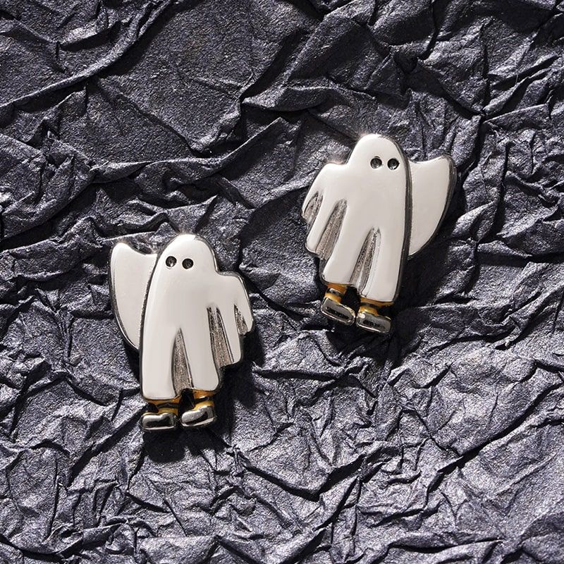 Ghost Stud Earrings