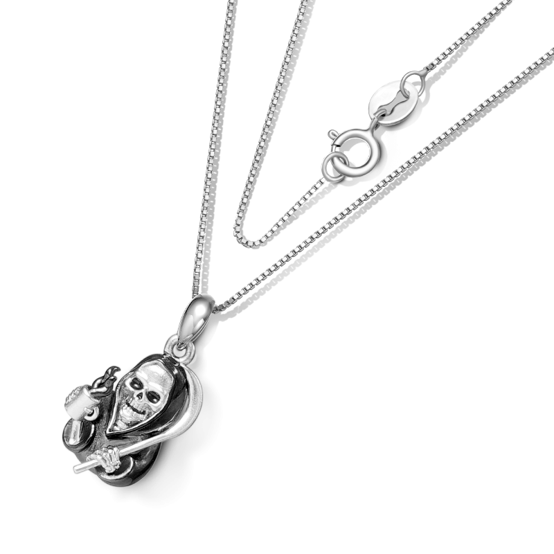 Death Skeleton Necklace