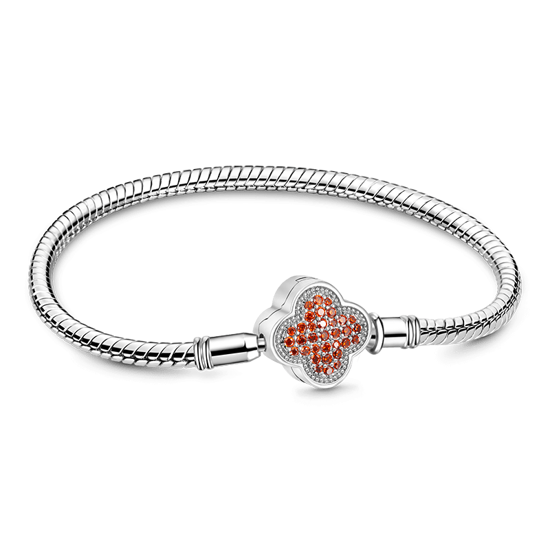 Red Lucky Clover Bracelet