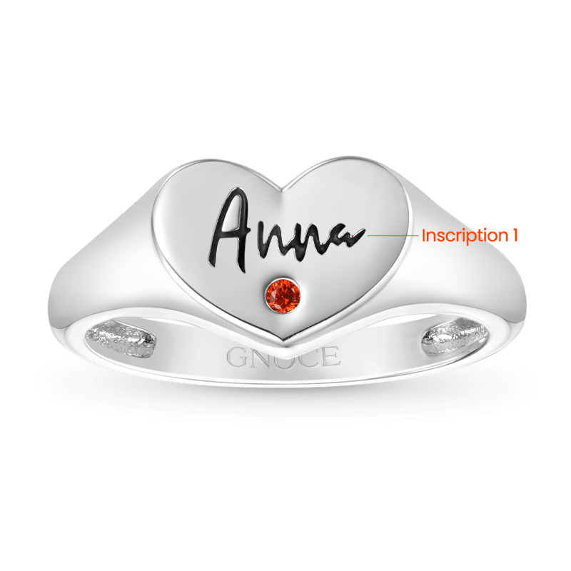 Heart Signet Ring