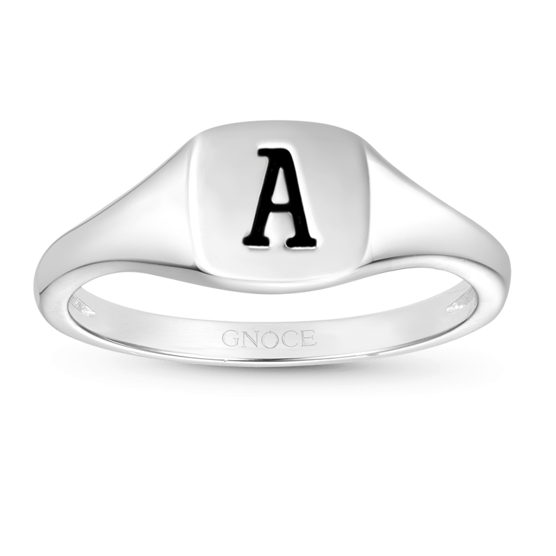 Silver Square Ring