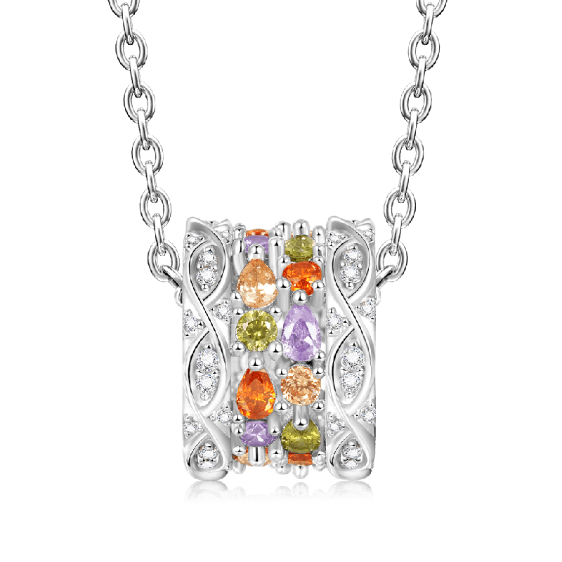 Colorful Gemstone Necklace