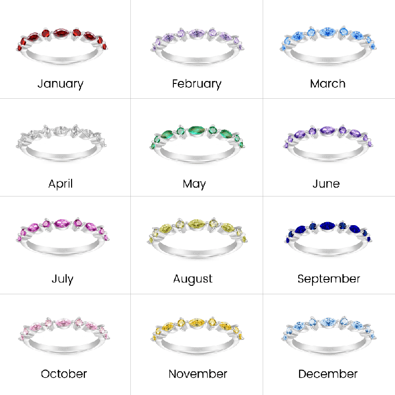 Marquise Stacking Ring