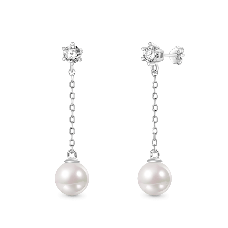 Pearl Stud Earrings