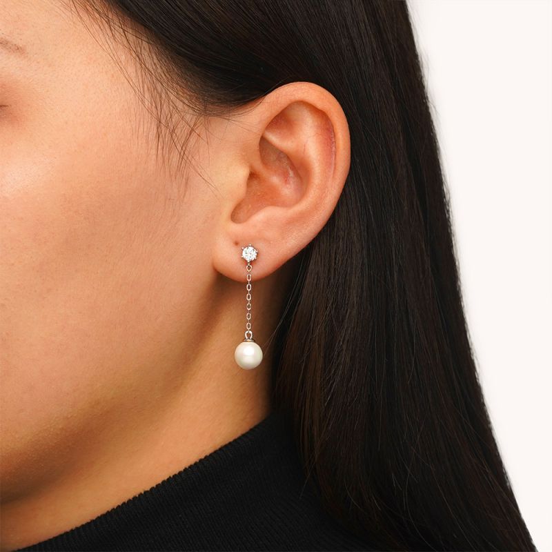 Pearl Stud Earrings