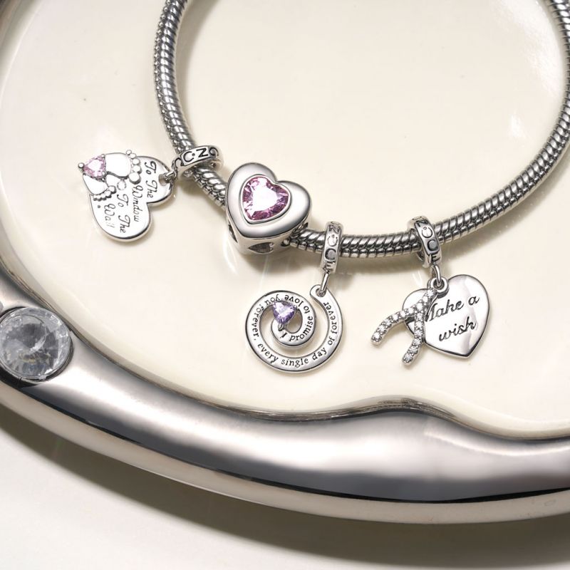 Baby Feet Love Pendant