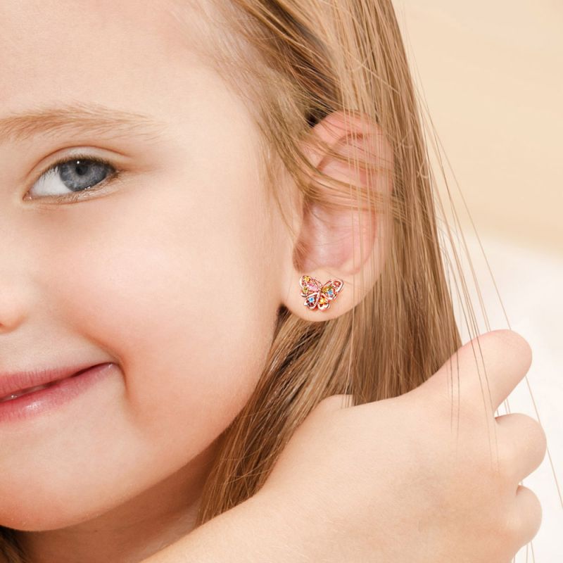 Butterfly Stud Earrings