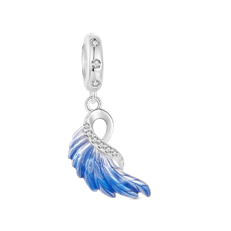 Blue Wings Double Pendant
