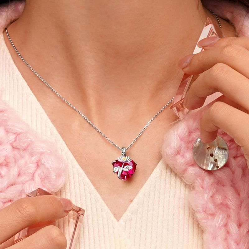 Delicacy Birthday Flowers Pendant