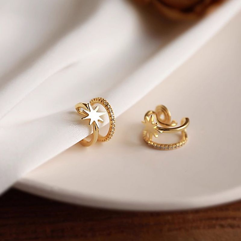Mini Star Simple Ear Clips