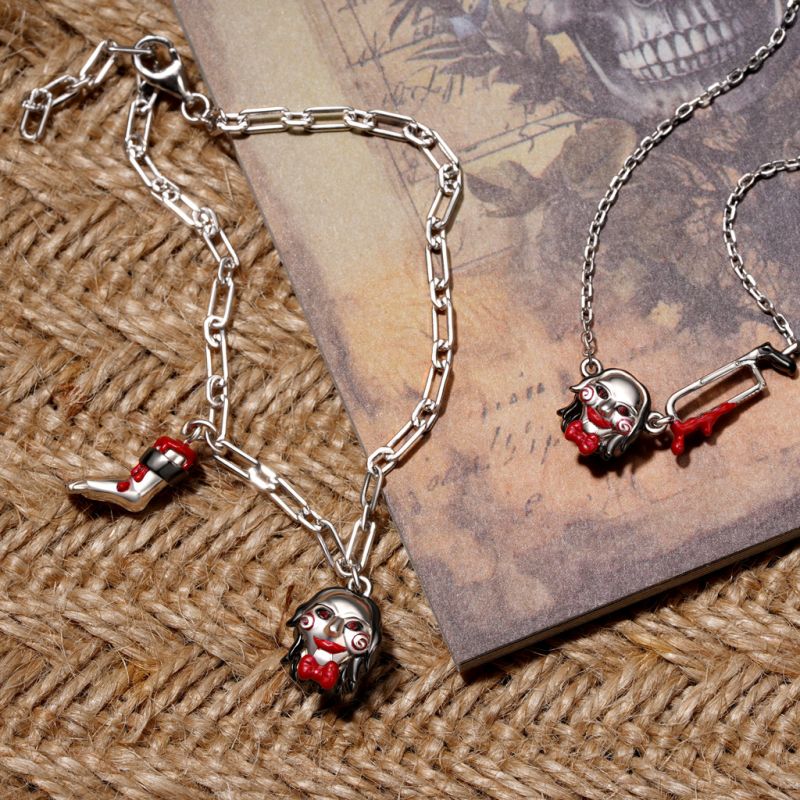 SAW Billy Severed Leg Chain Bracelet
