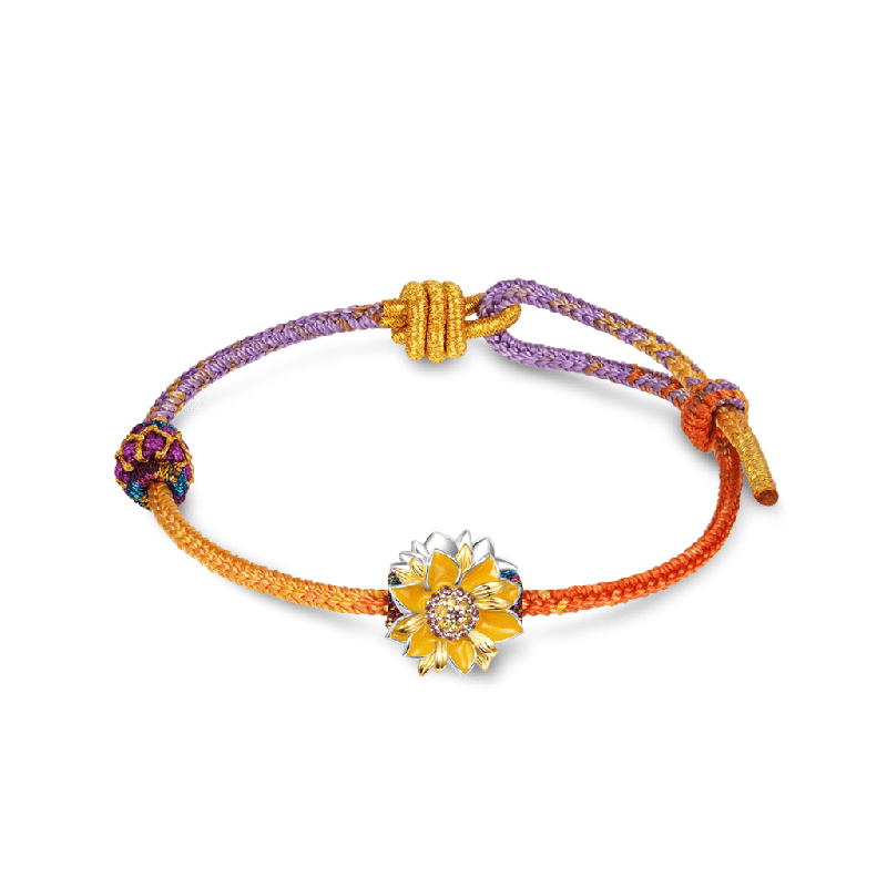 Red Bracelet with Charm