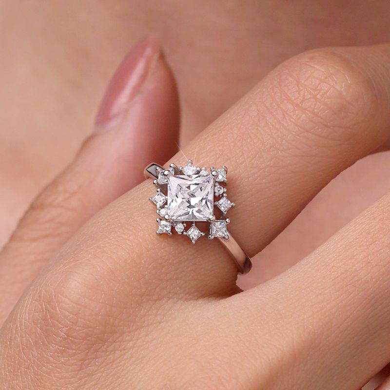 Classic Pagoda-Cut Ring