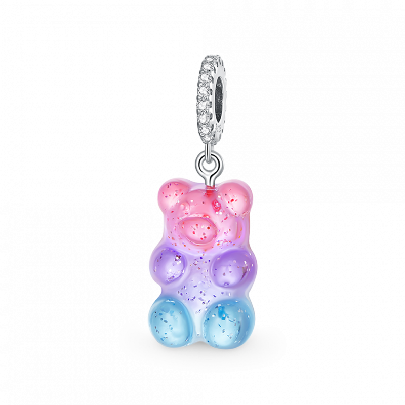 Gummy Bear CZ Pave Pendant